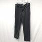 Old Navy Pants Womens Large Gray Pixie Mid Rise Ankle Cotton Blend Flat Front