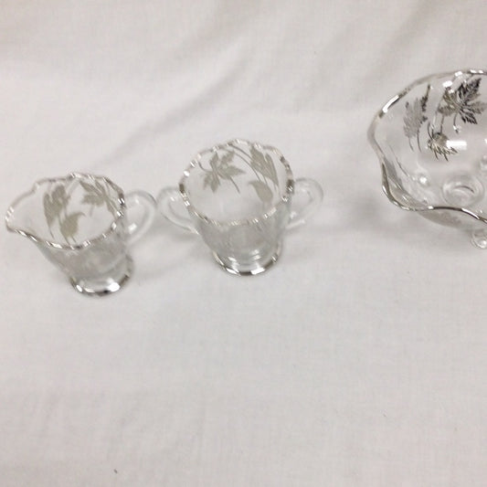 Wolferman’s Table Glassware Set of 3