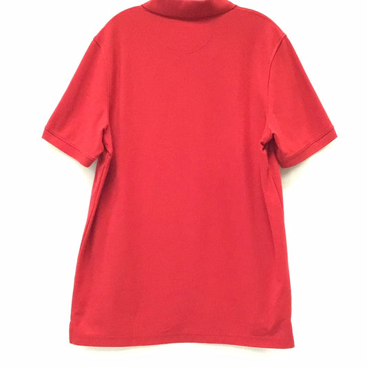 Croft Barrow Men's Red Polo Shirt