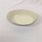 Lenox Lace Point Oval Bowl Small Cream