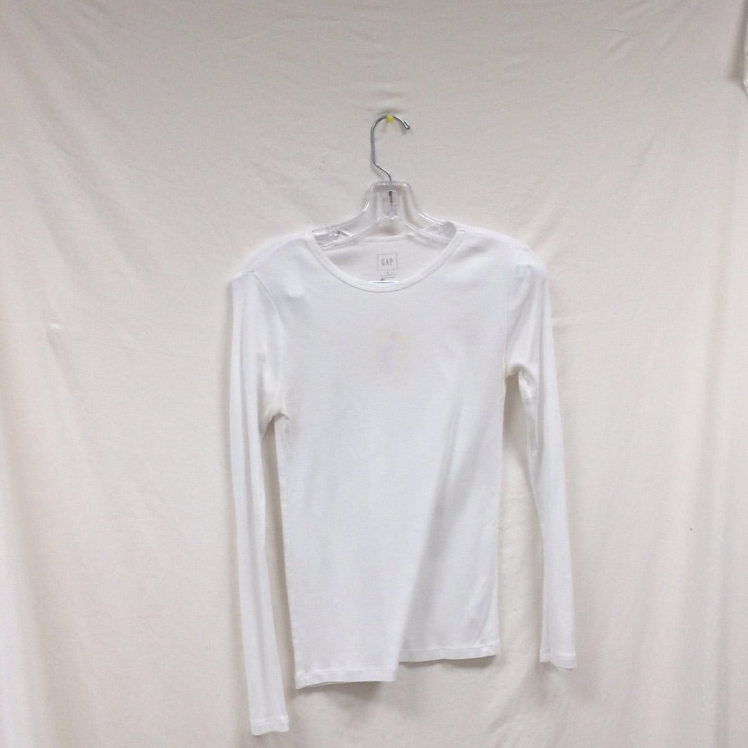 White Gap Long Sleeve Womens Shirt