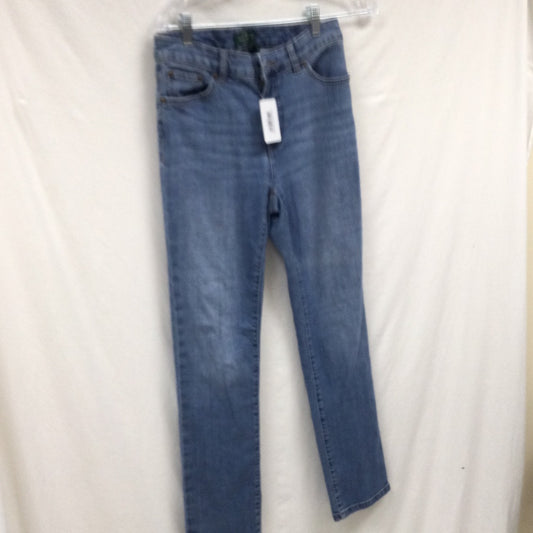 Women's Lauren Ralph Lauren Blue Stretch Denim Jeans Pants 8P