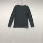 Sonoma Good For Life The Everyday Tee Women Gray Long Sleeve Shirt Size Small