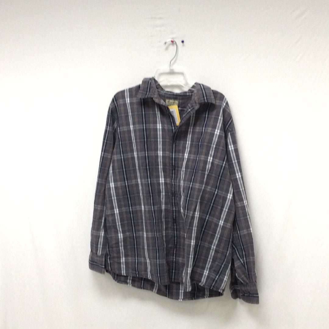 Sonoma Men's Gray Flannel Shirt
