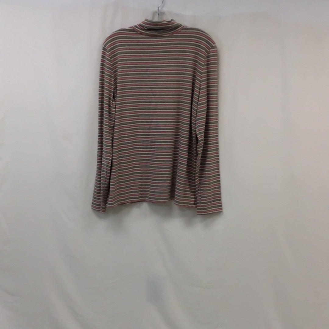 L.L. Bean Women Multi Color Extra Large Long Sleeve Shirt
