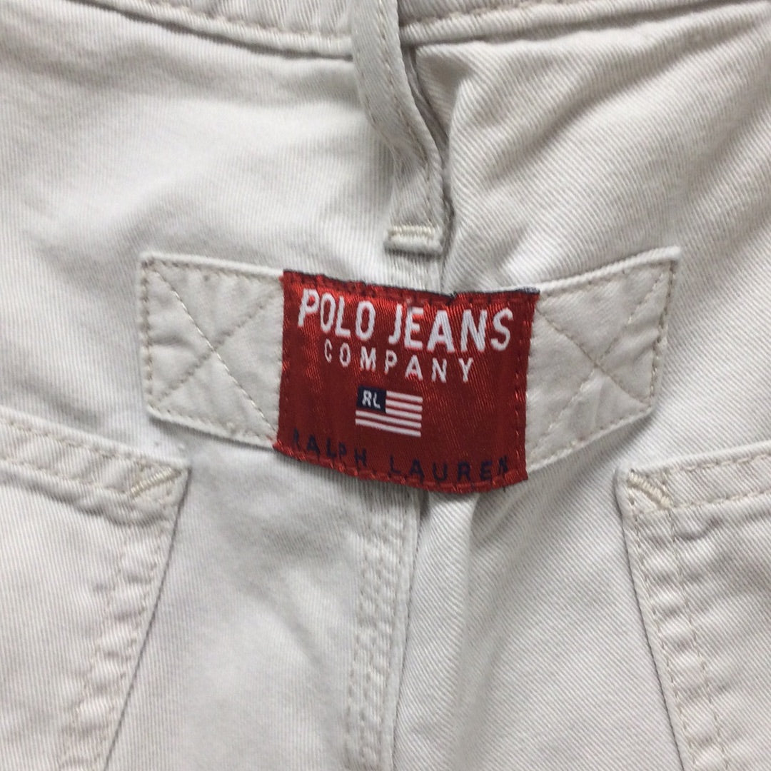Polo Jeans Shorts Men 34 White