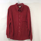 L.L. Bean Men's Red Collard Shirt Size XL