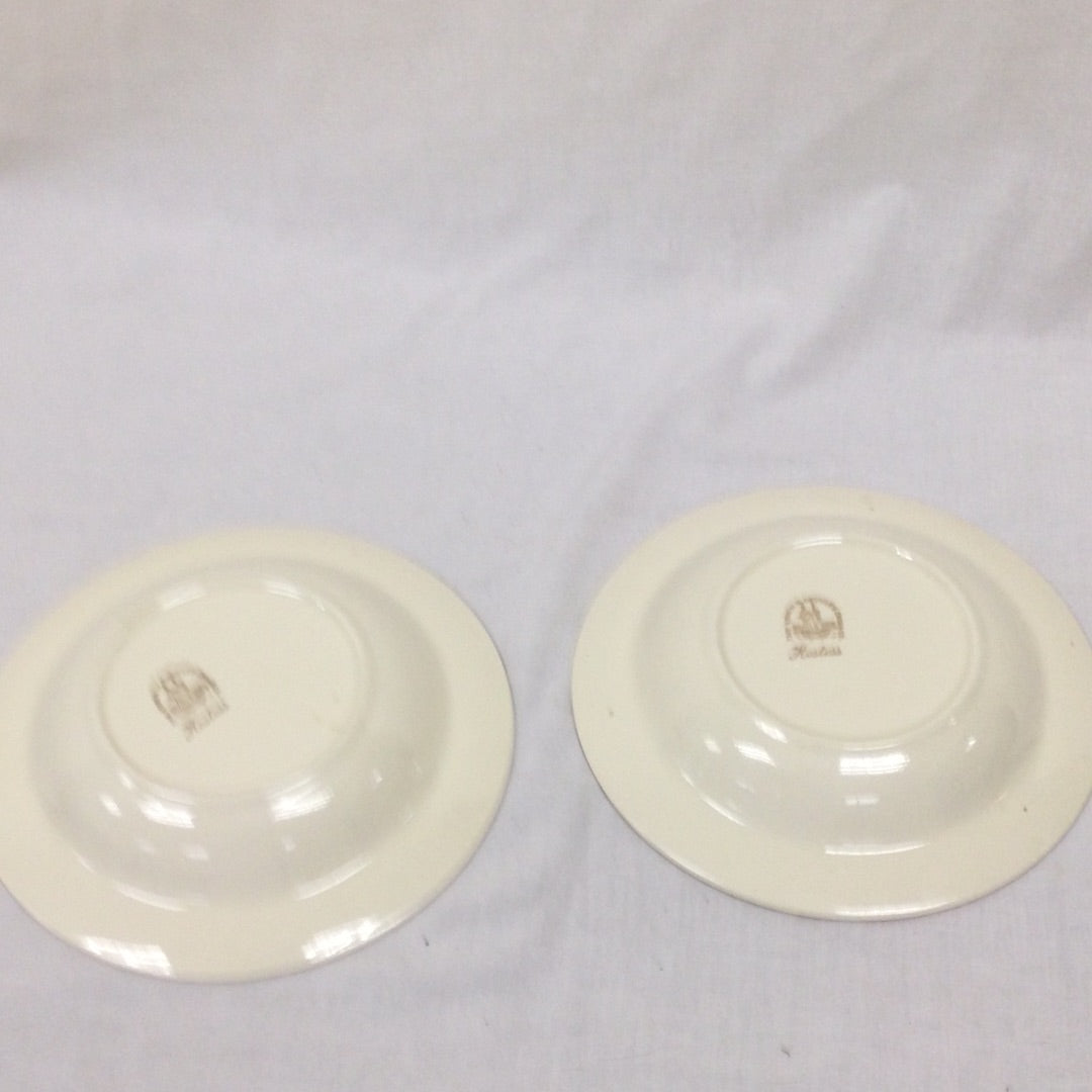 Edwin Knowles Plates Set Of Two