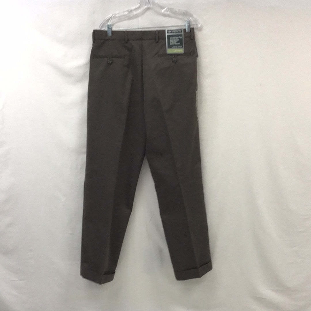 Dockers "Recode" Men's Brown Dress Pants Size W34/L32