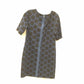 Gap Women Blue Dress With Poka Dots Short Sleeve Size 4