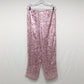 Chico Women's Size Small Pink Floral Sleep Pants