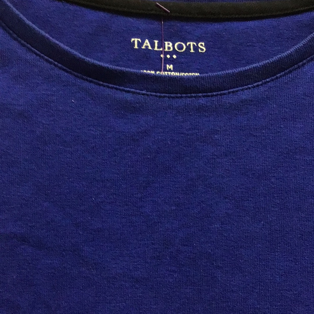 Talbots Women's Royal Blue Top Size Medium