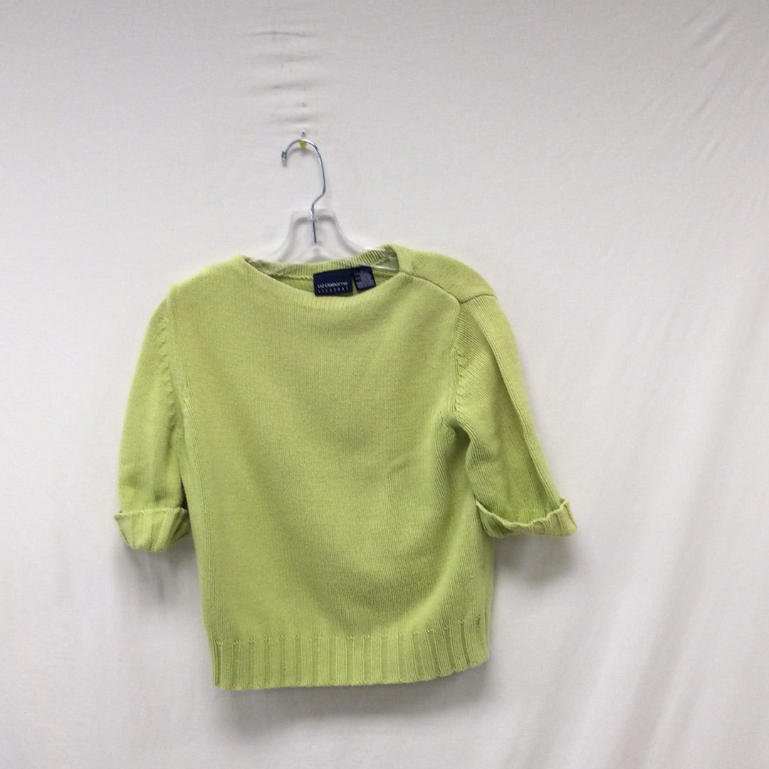 Liz Claiborne Ladies Medium Lime Green Sweater