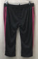 Adidas Women Black and Pink XL Workout Pants