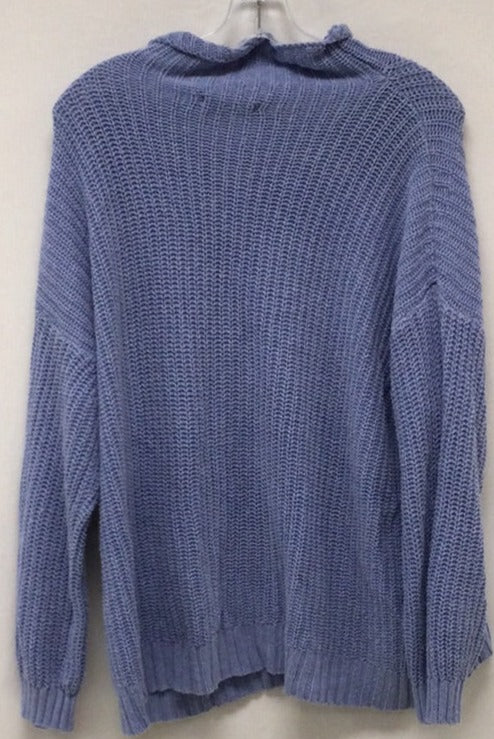 American Eagle Women Small Blue Long Sleeve Sweater