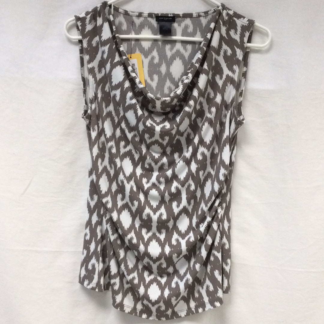Ann Taylor Small Sleeveless Floral Top