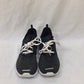 Men's Champions Fit Solar Fuse Black Gray & White Slip On Running Shoes 8 1/2