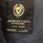 American Eagle Outfitter Trade Mark Boy Large Blue Hoodie Jacket