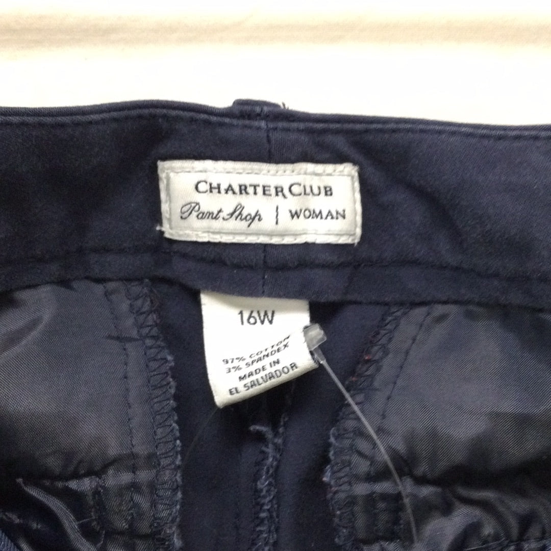Charter Club Pants Blue Women's 16 W