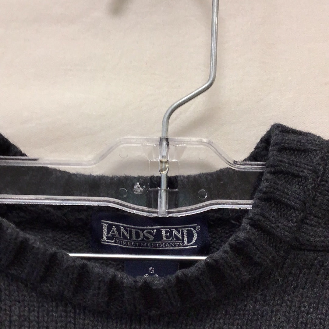 Lands' End Gray Wool Sweater