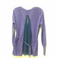 Women's Vera Wang Dark Purple Wrap Sweater Medium