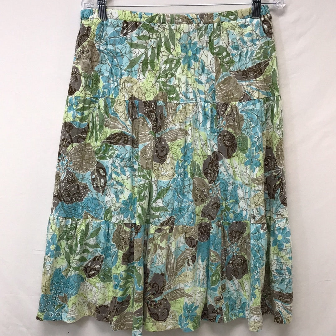 Alfred Dunner Ladies Floral Skirt Size 12P