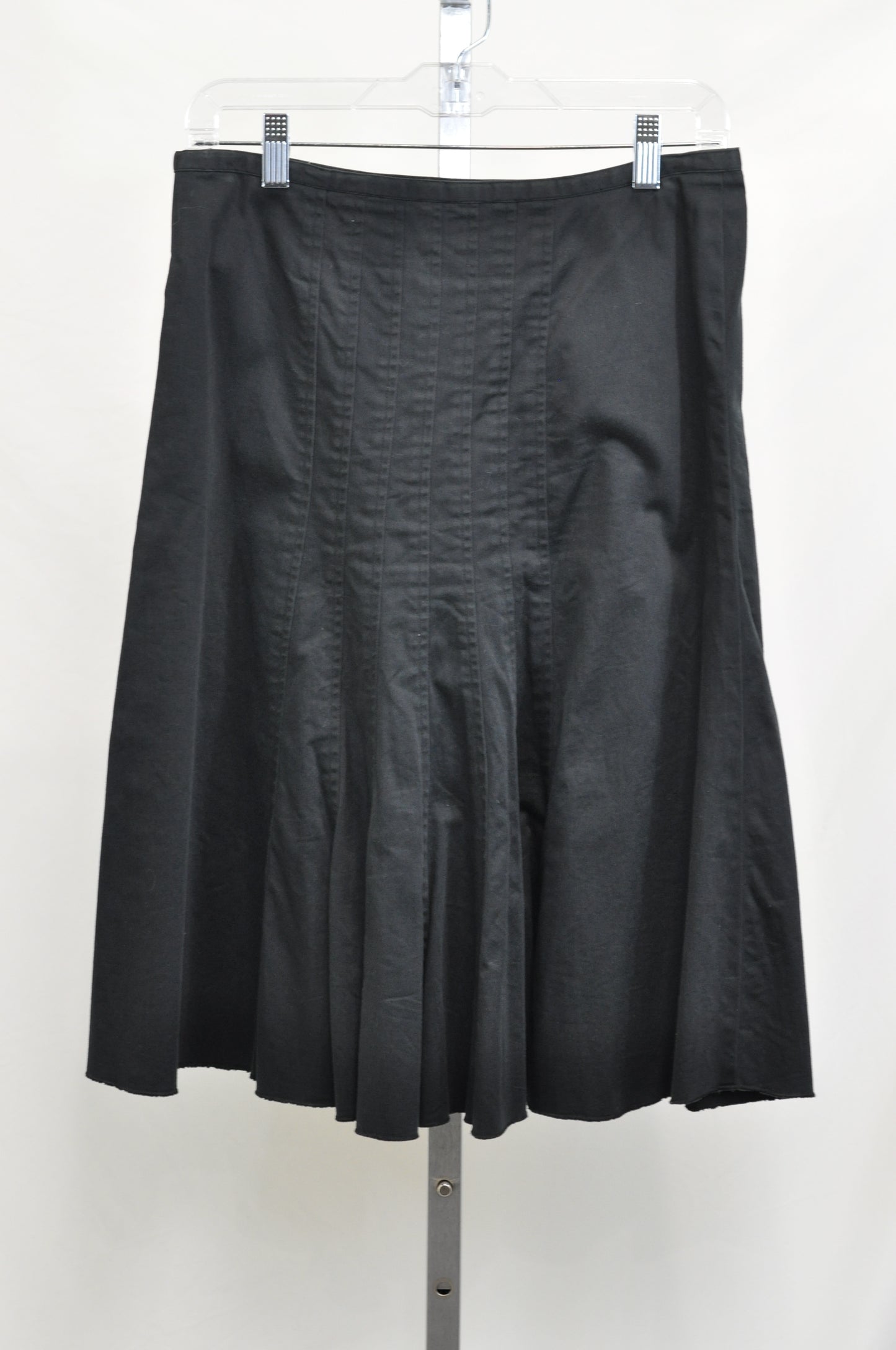 British Khaki Black Skirt - Size 6
