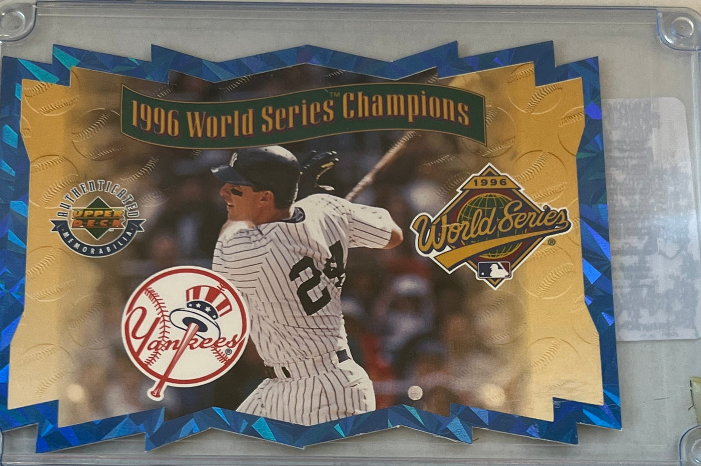 1996 World Series Champions  New York Yankees Baseball card