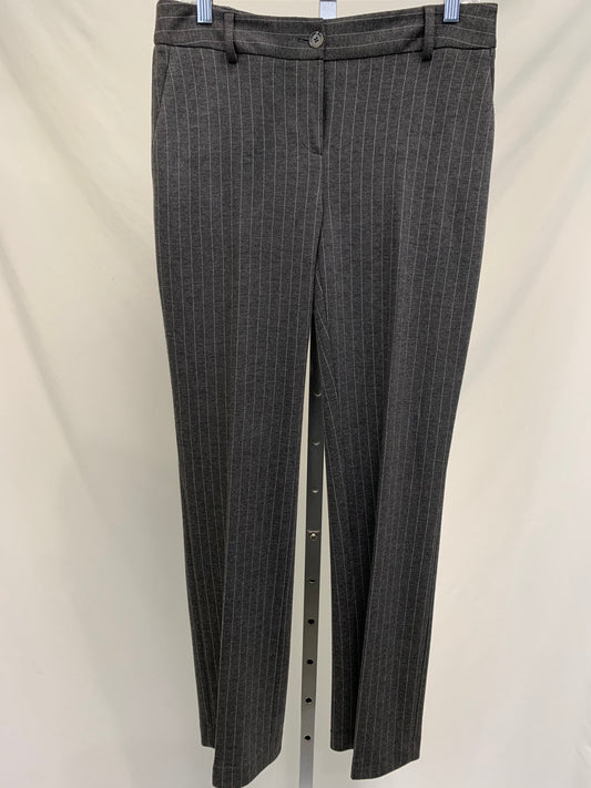 Jones New York Grey Pinstripe Pants - Size 6
