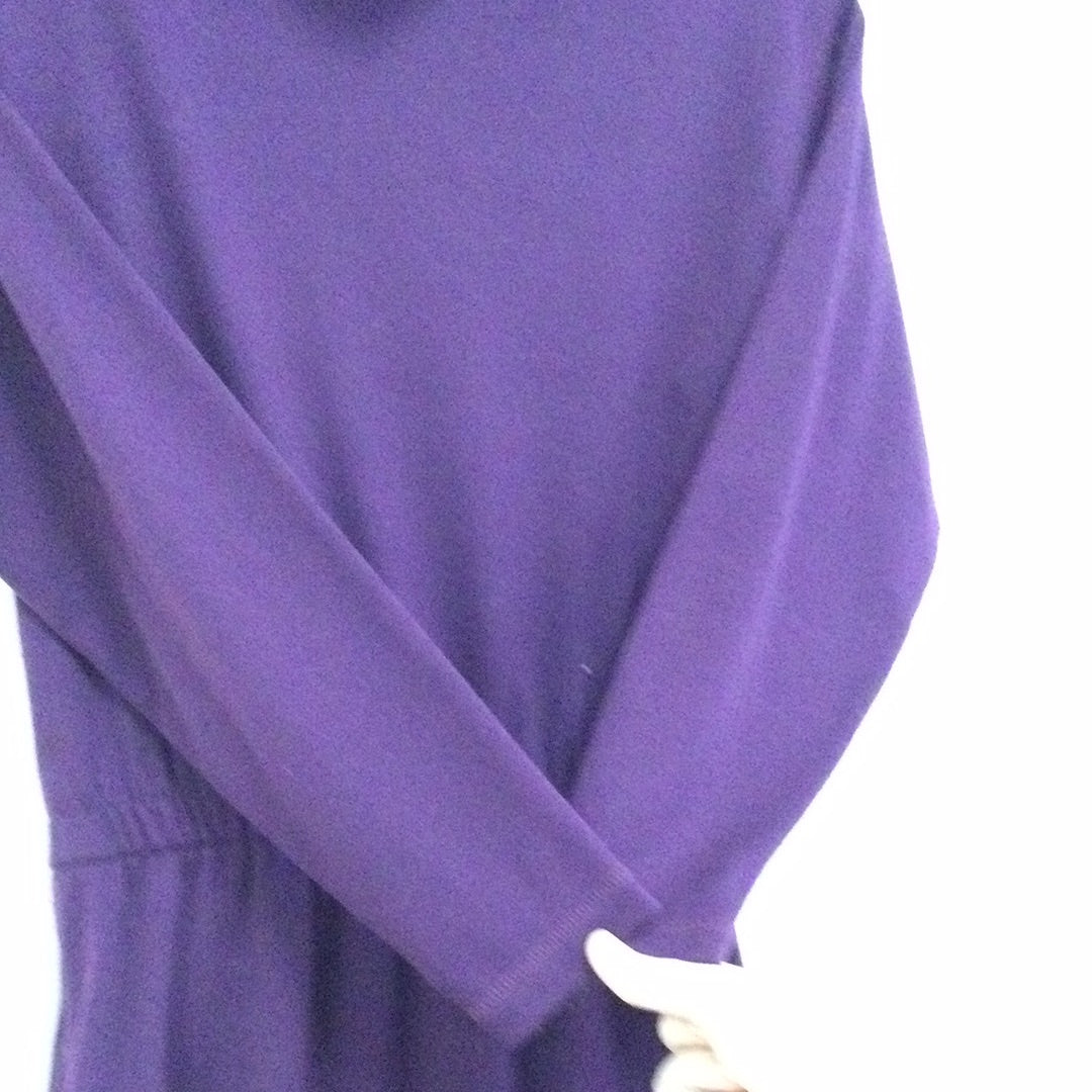 L.L Bean Purple  Long Dresses with long Sleeves