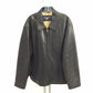 Dockers Lamb Leather Coat, Black-Size: XL