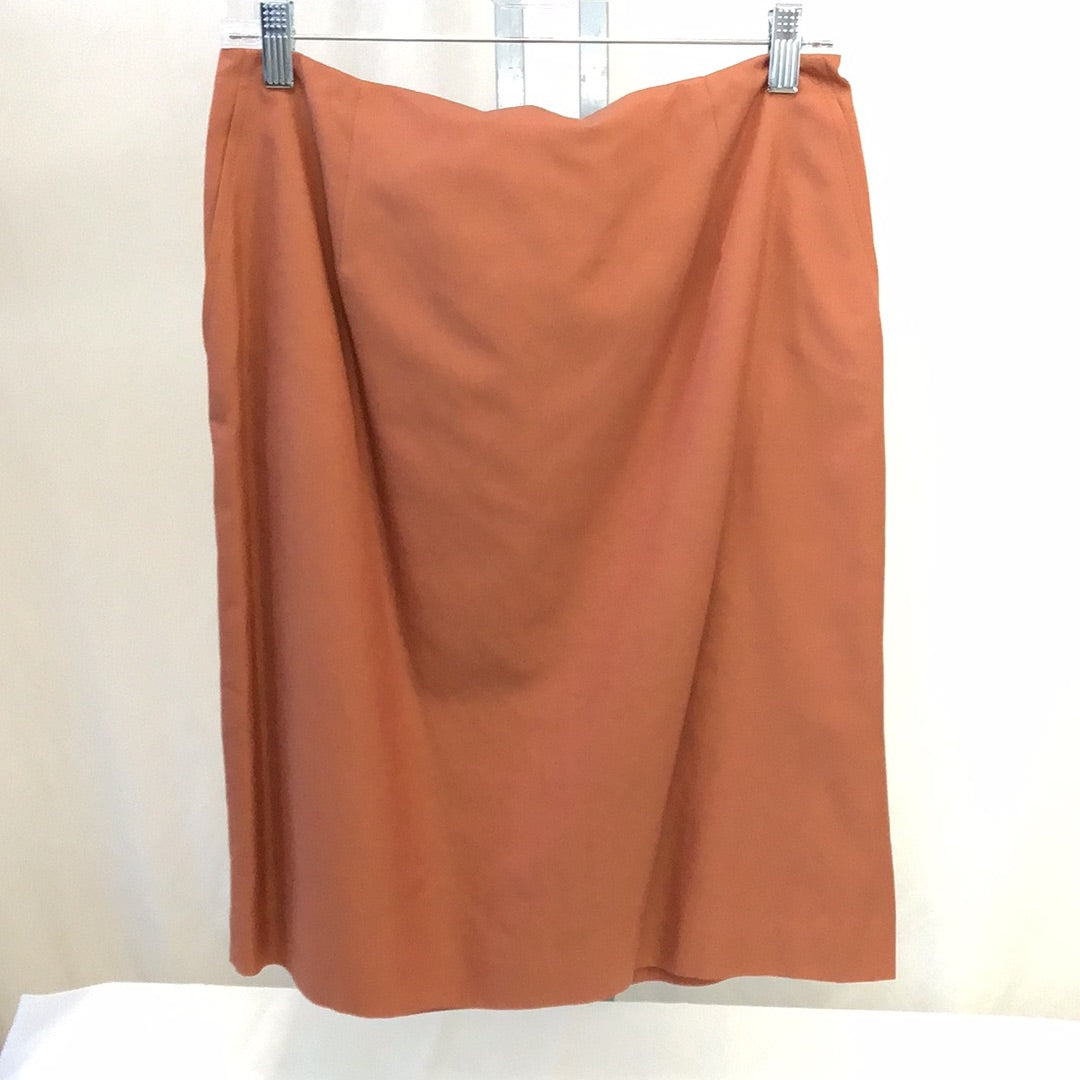 Talbots Ladies Three Quarter Length Coral Skirt - Size 10