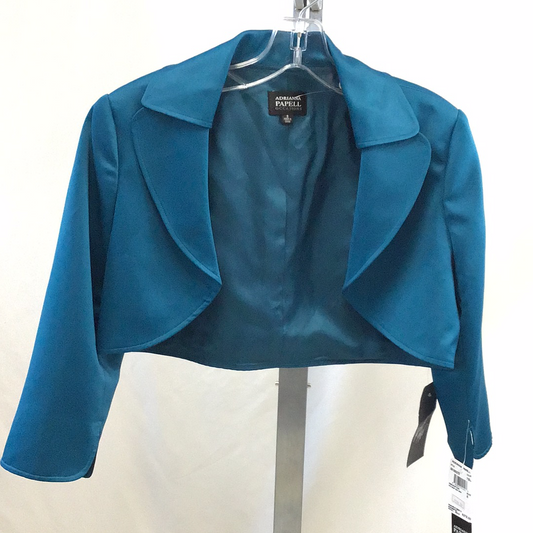 Adrianna Papell Teal Dress Jacket - Size 8