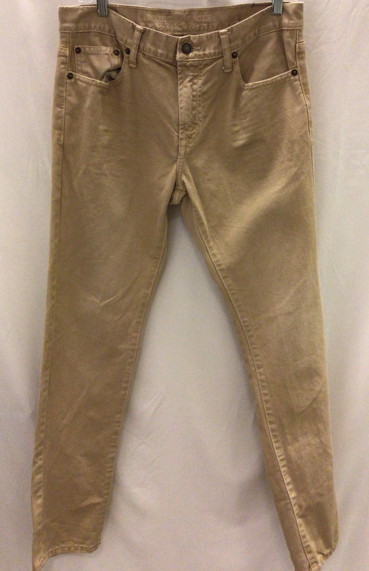 American Eagle Outfitters Tan Jeans - Size 33x32